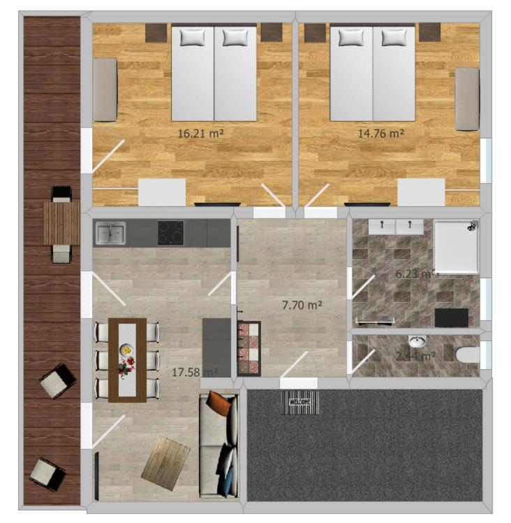 Mei Puite Appartements 莱尔莫斯 外观 照片